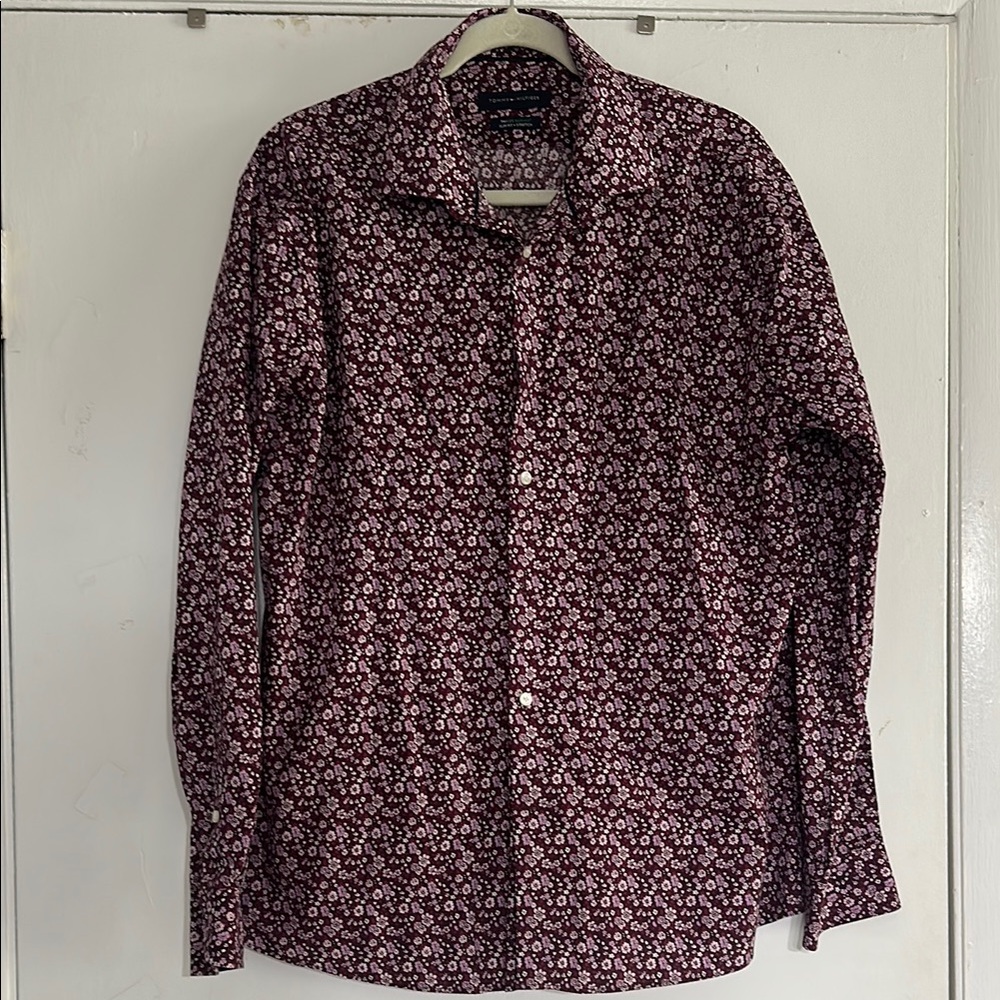 TOMMY HILFIGER Floral Patterned Men's Shirt